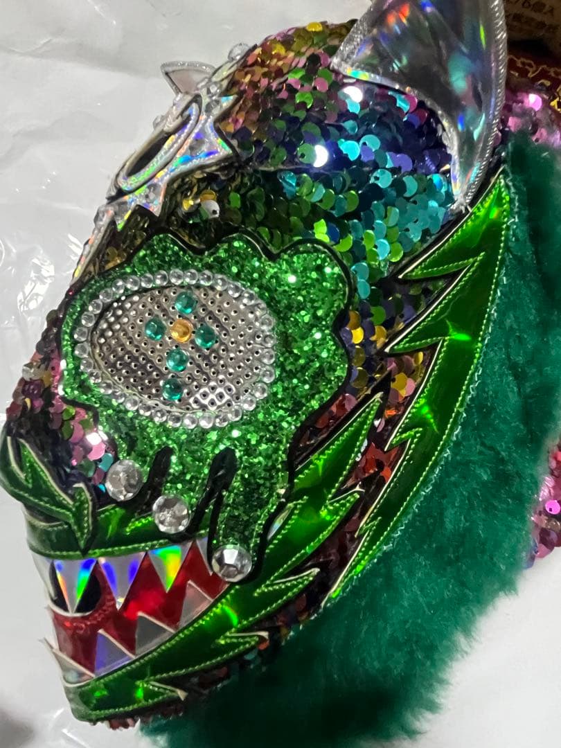 スターダム上谷沙也選手 クイーンズクエスト時代オーバーマスク 直筆