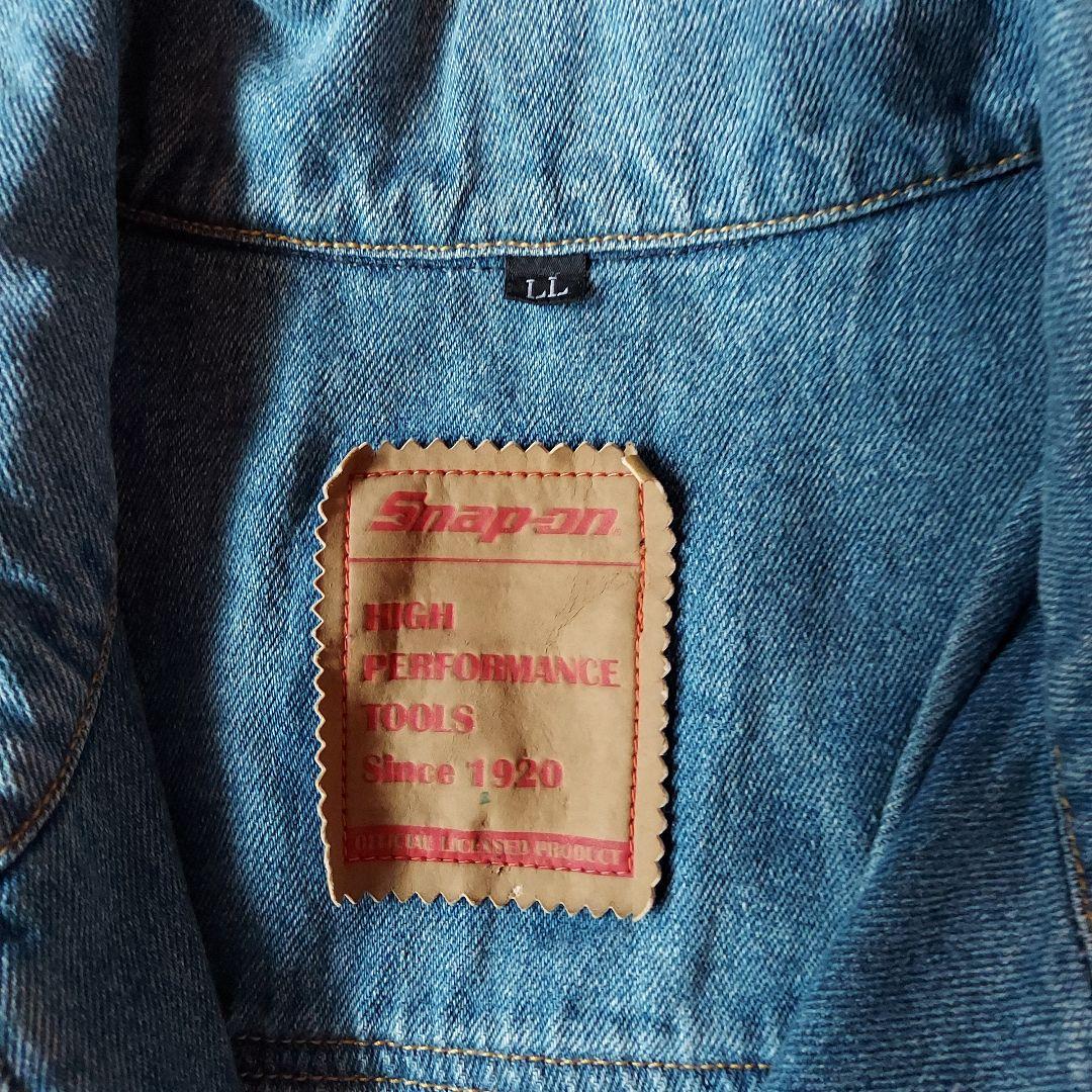 Snap-on デニムオーバーオール - メルカリ