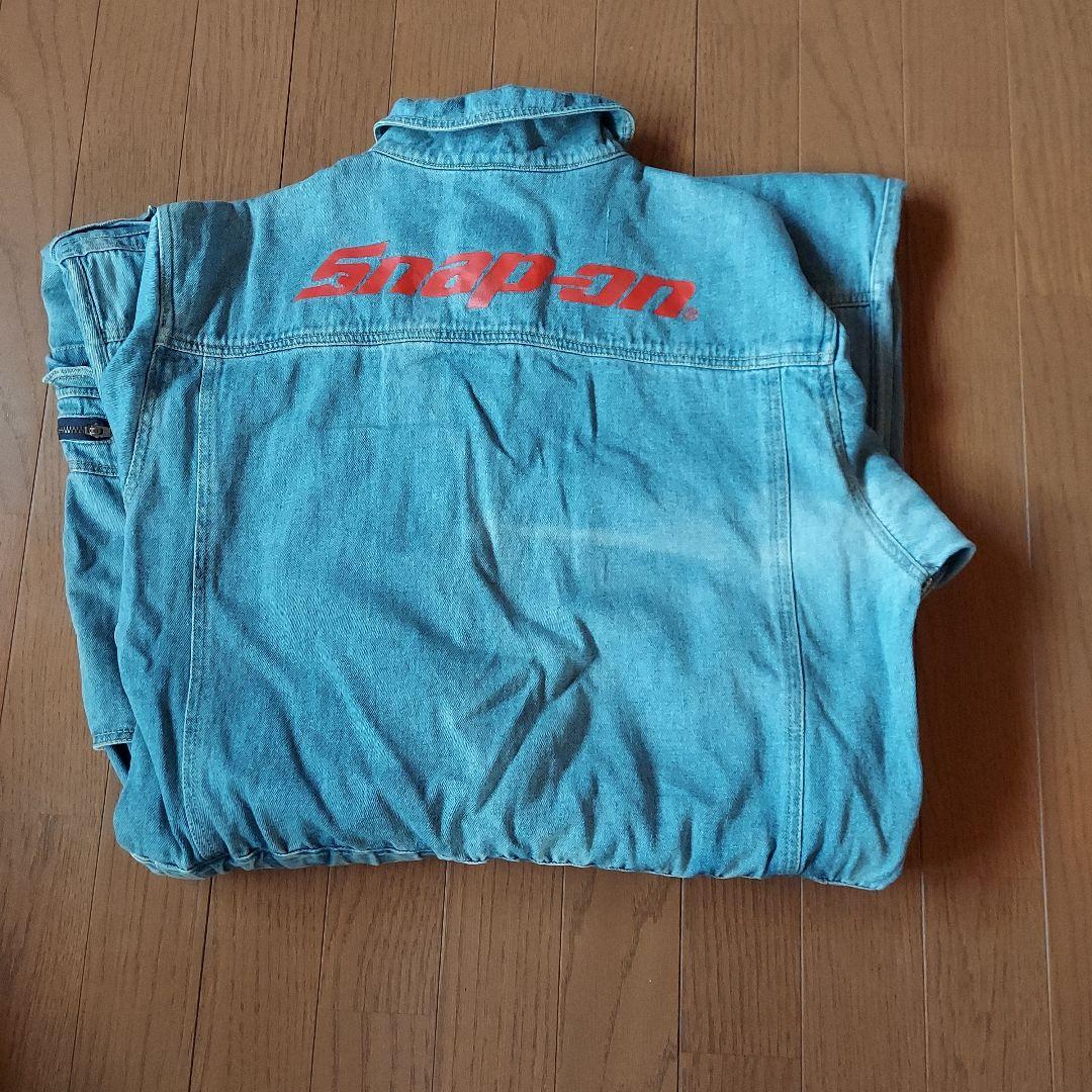 Snap-on デニムオーバーオール - メルカリ