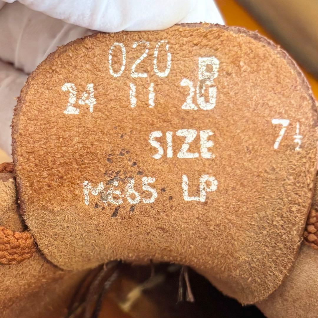 美品 ユナイテッドアローズ別注 パドモア&バーンズ ラガー 天然皮革 茶 694