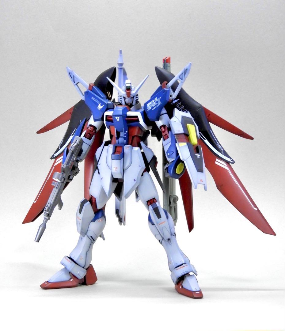HG デスティニーガンダム SPEC Ⅱ 全塗装 / ガンプラ 完成品 HGデスティニーガンダムSpecⅡ全塗装