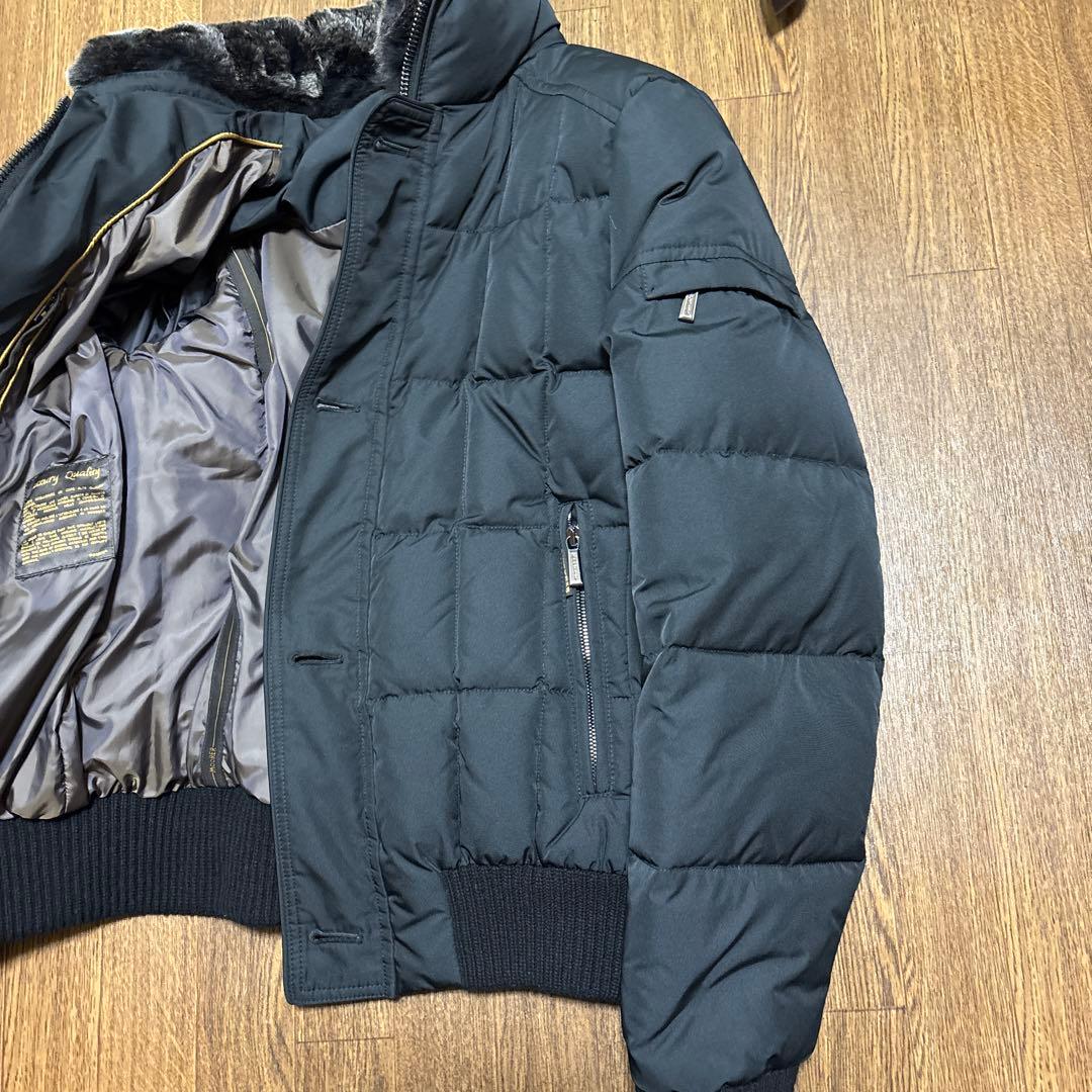 美品 ムーレーSOLERI KM2 ボンバーダウンジャケット サイズ46 - メルカリ