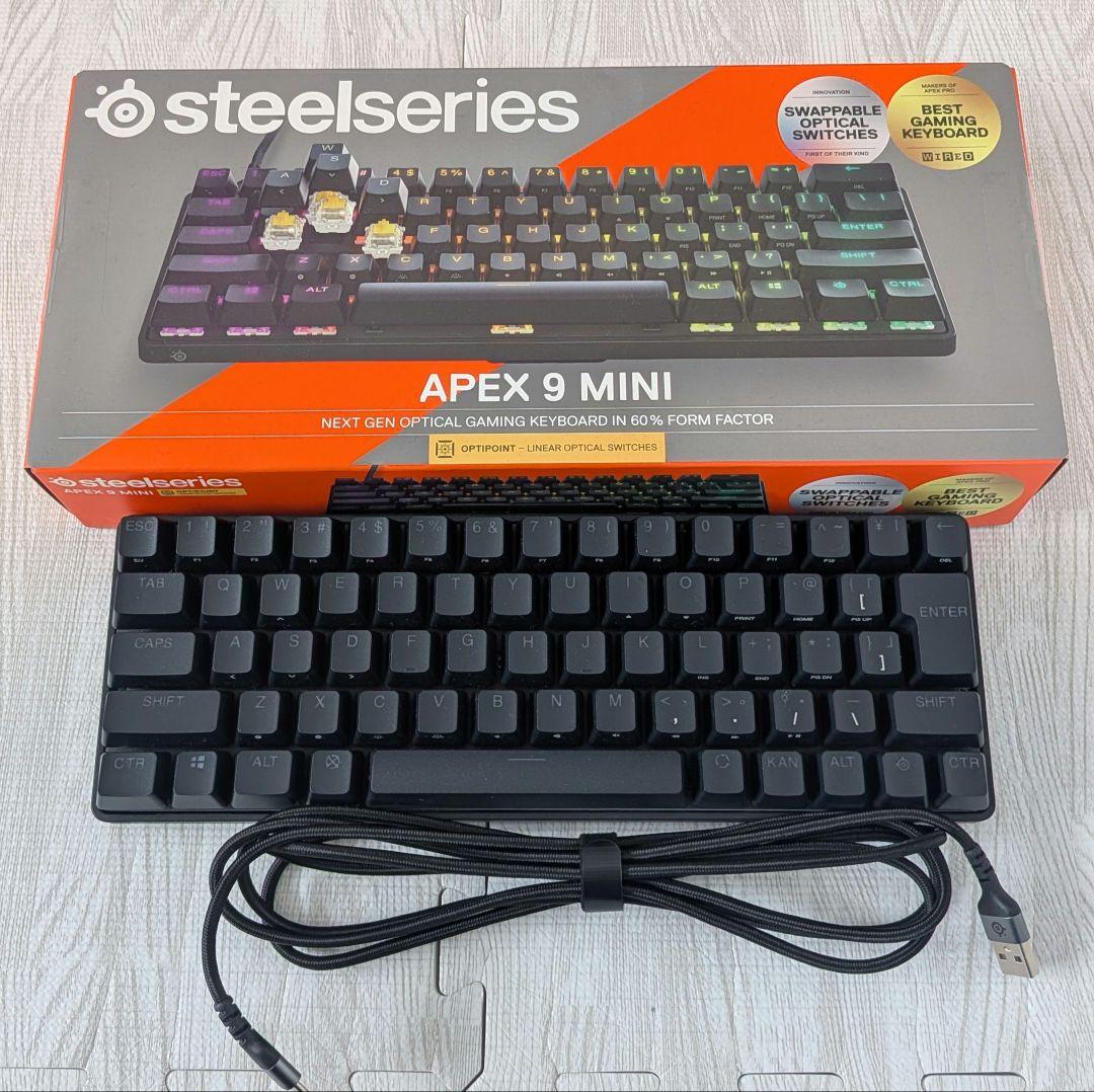 美品★APEX 9 MINI★ Amazon.com: SteelSeries New Apex 9 Mini – HotSwap Optical Mini