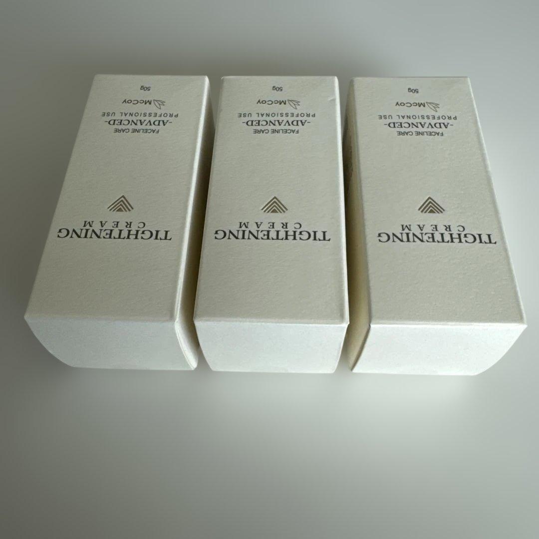 新品未開封】McCoy マッコイ タイトンクリーム 3本セット - メルカリ