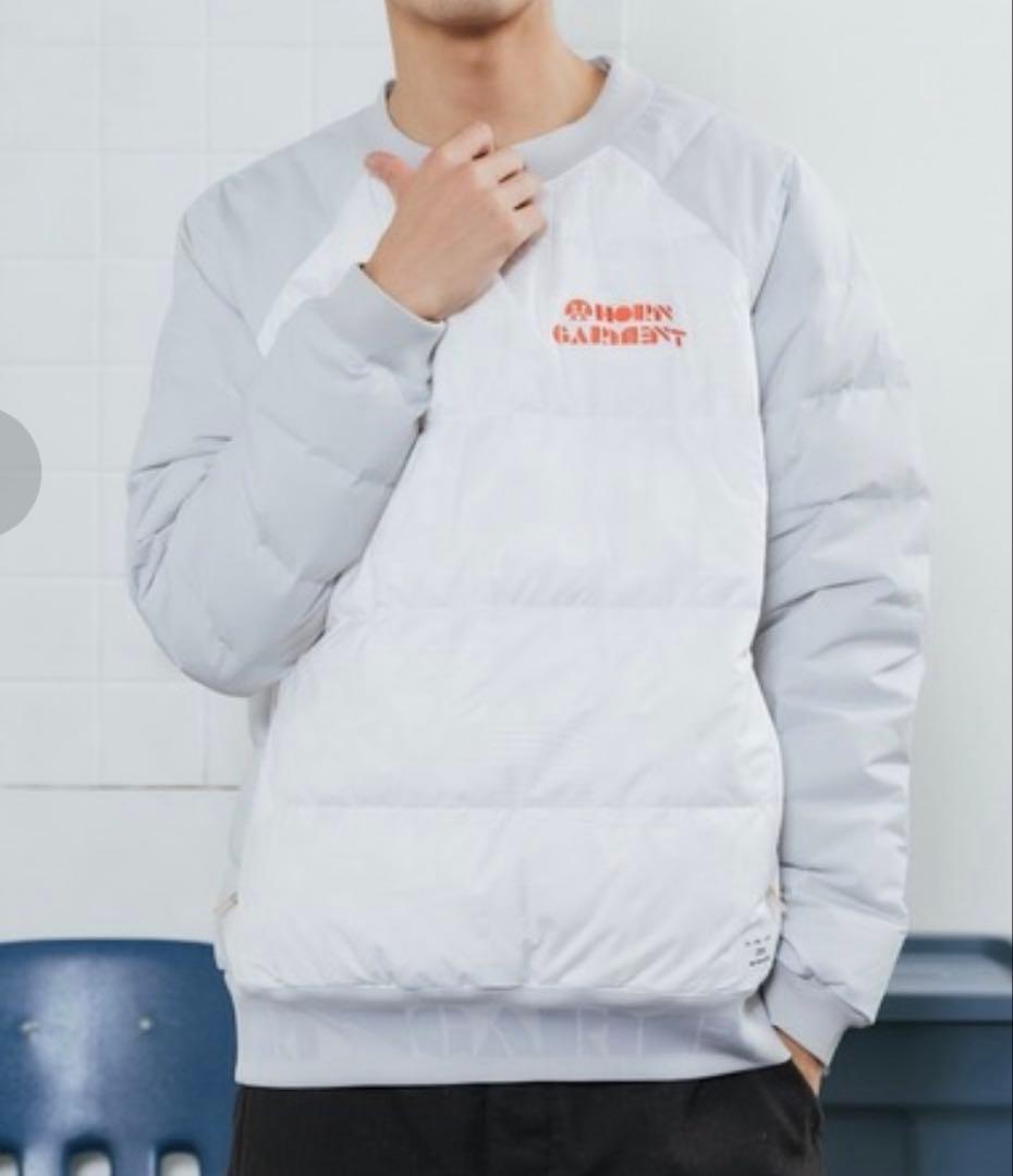 ✨極美品✨]HORN GARMENT ダウンジャケット ホワイト48 Lサイズ - メルカリ