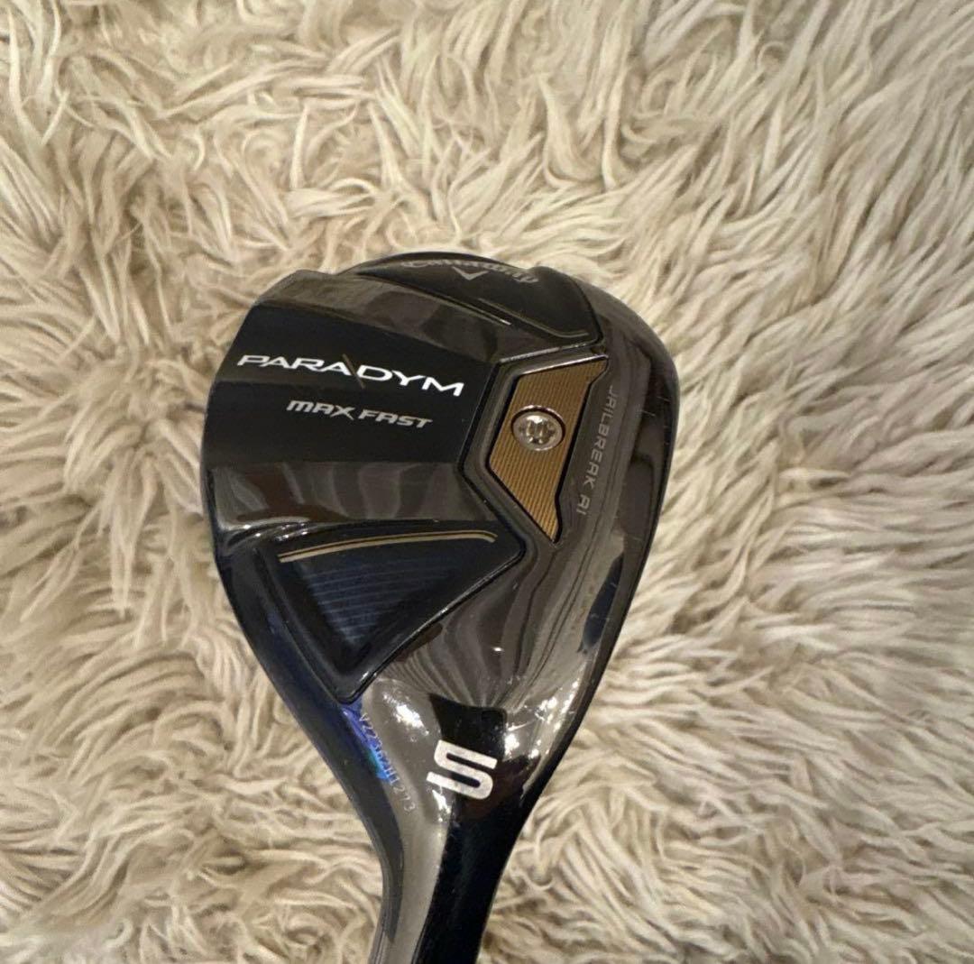 キャロウェイ　ユーティリティ　5番　24度　パラダイム　MAXFAST キャロウェイ パラダイム MAX FAST ユーティリティの試打レビュー