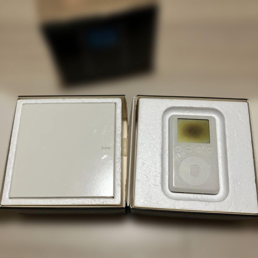 ⚫︎iPod第3世代⚫︎40GB⚫︎箱説明書付属品付き⚫︎ジャンク