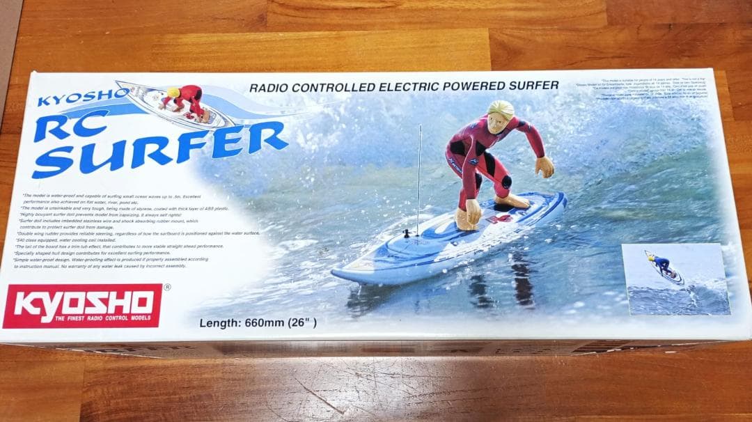 京商　RC SURFER Kyosho RC SURFER 2.4ghz Water Proof Ready To Run -RTR- GREEN-