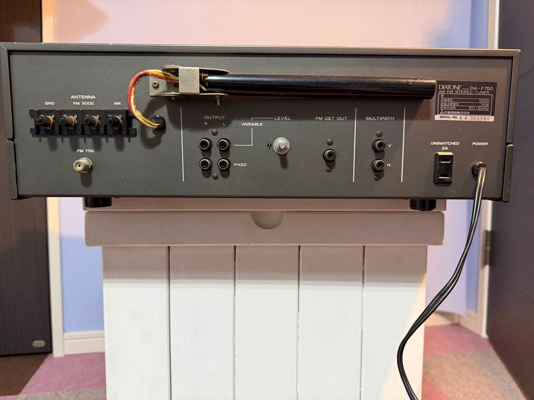 動作品 高級機 DIATONE DA-F750 チューナー - メルカリ