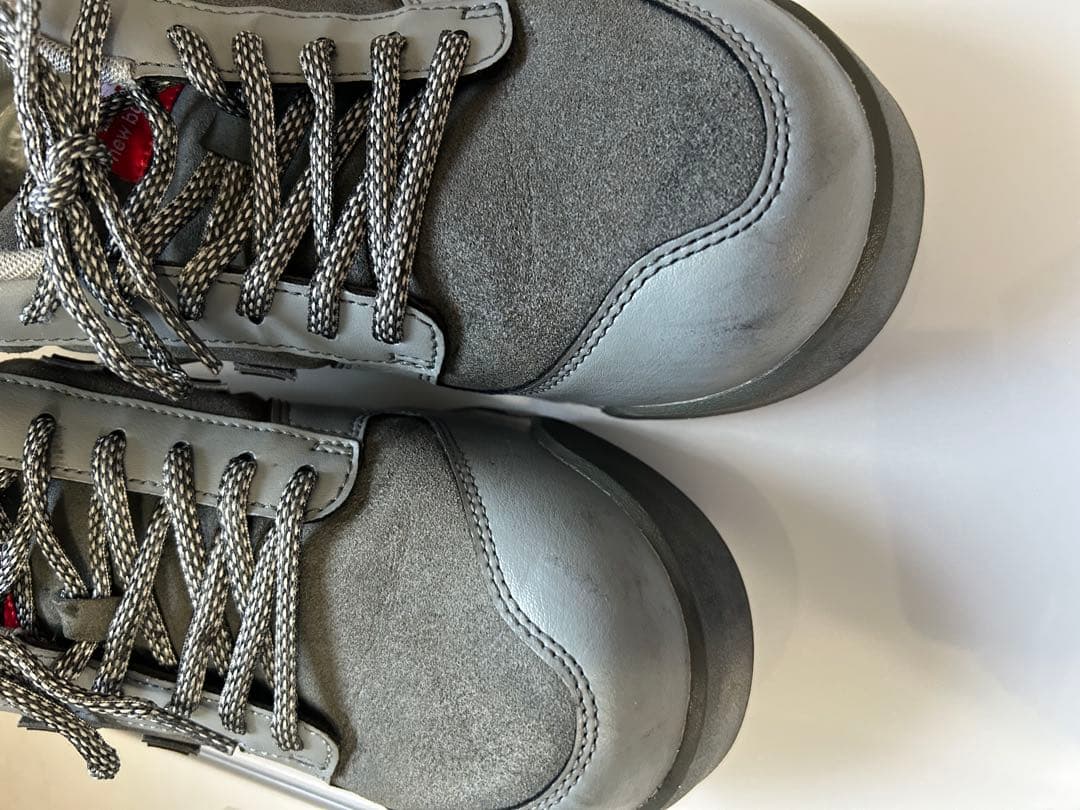 ら*ー様 New Balance 安全靴 限定色 グレー/レッド 26.5cm