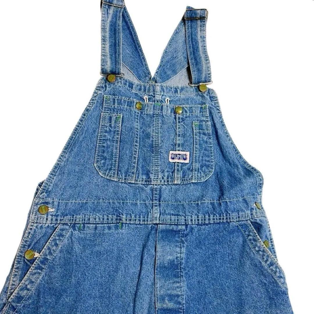 希少 80s USA製 ビッグスミス デニム オーバーオール 36 米国 希少 80s USA製 ビッグスミス デニム オーバーオール 36 米国