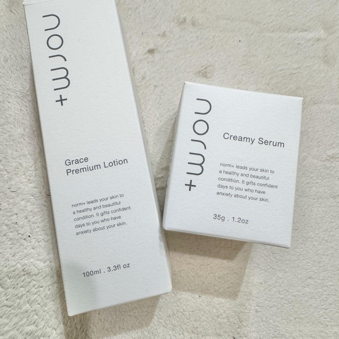 norm+ グレースプレミアムローション & クリーミーセラム　セット 3set_Sale2.jpg