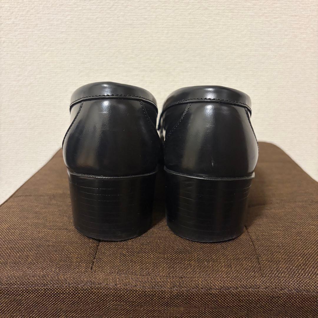 HARUTA ビットローファー ヒール付き　23.5cm