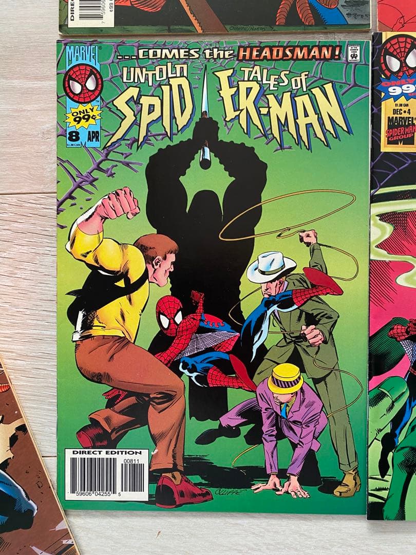 アメコミ Spider man #1 セット スパイダーマン マーベル リーフ