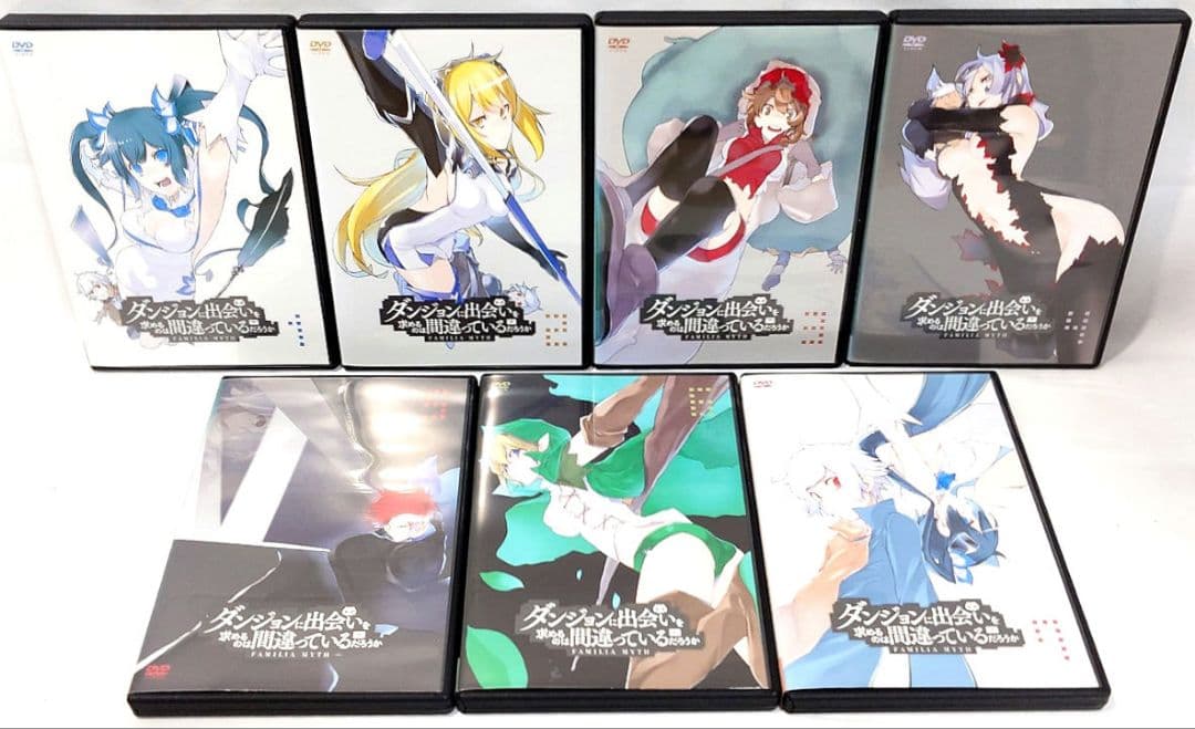 ダンジョンに出会いを求めるのは間違っているだろうか【1期〜4期/OVA】DVD