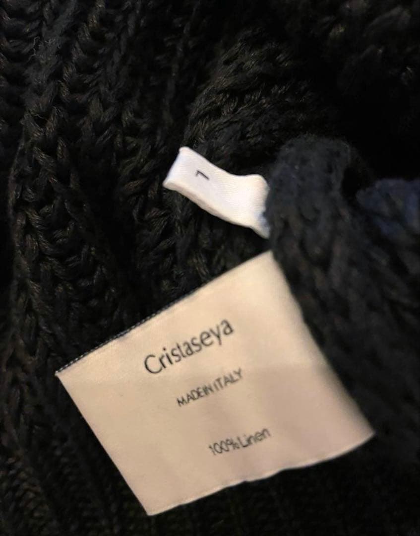 u*i様 cristaseya クリスタセヤ 3yarns Gilet ニットベ - メルカリ