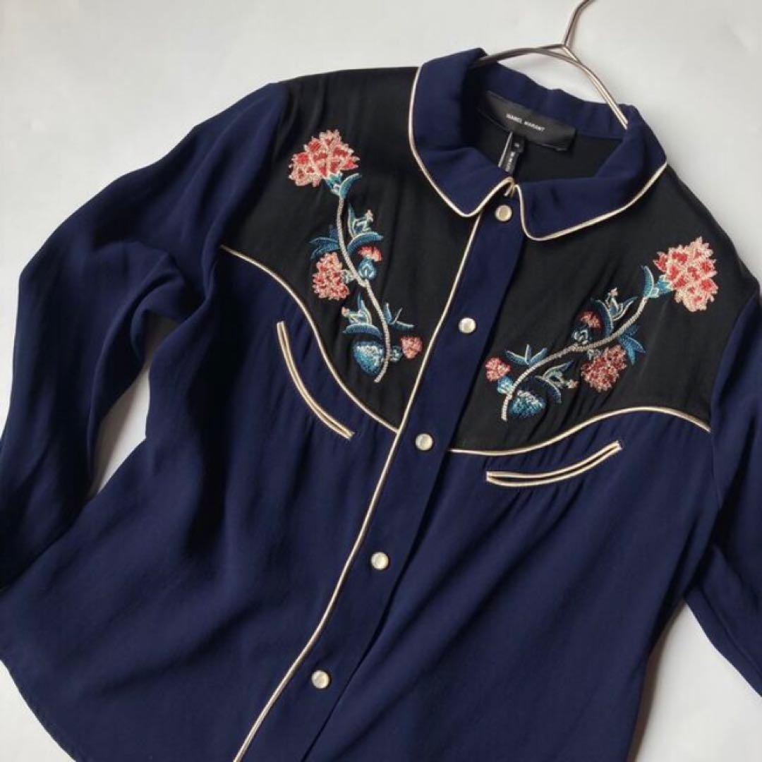 イザベルマラン 刺繍 シャツ ブラウス トゥモローランド ロンハーマン