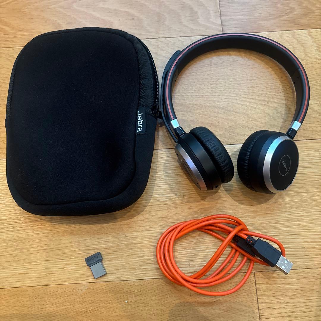 Jabra Evolve 65 SE MS Stereo ワイヤレスヘッドセット Amazon.com: Jabra Evolve 65 MS Wireless Headset, Stereo – Includes