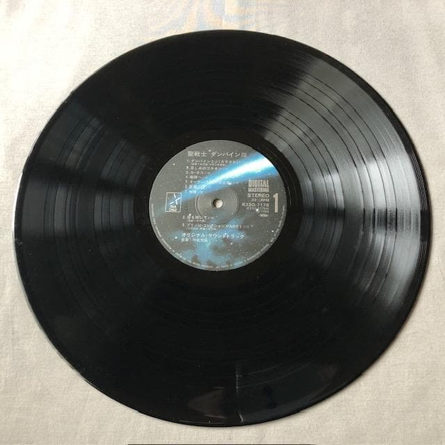 聖戦士ダンバイン Ⅲ LP 帯付 湖川友謙 書き下ろしジャケ d795y83