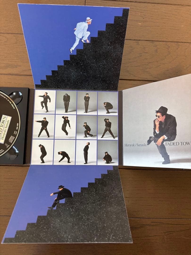 超希少品】真田広之 トランプ〈ニッセイ〉＋ CD「FADED TOWN」セット