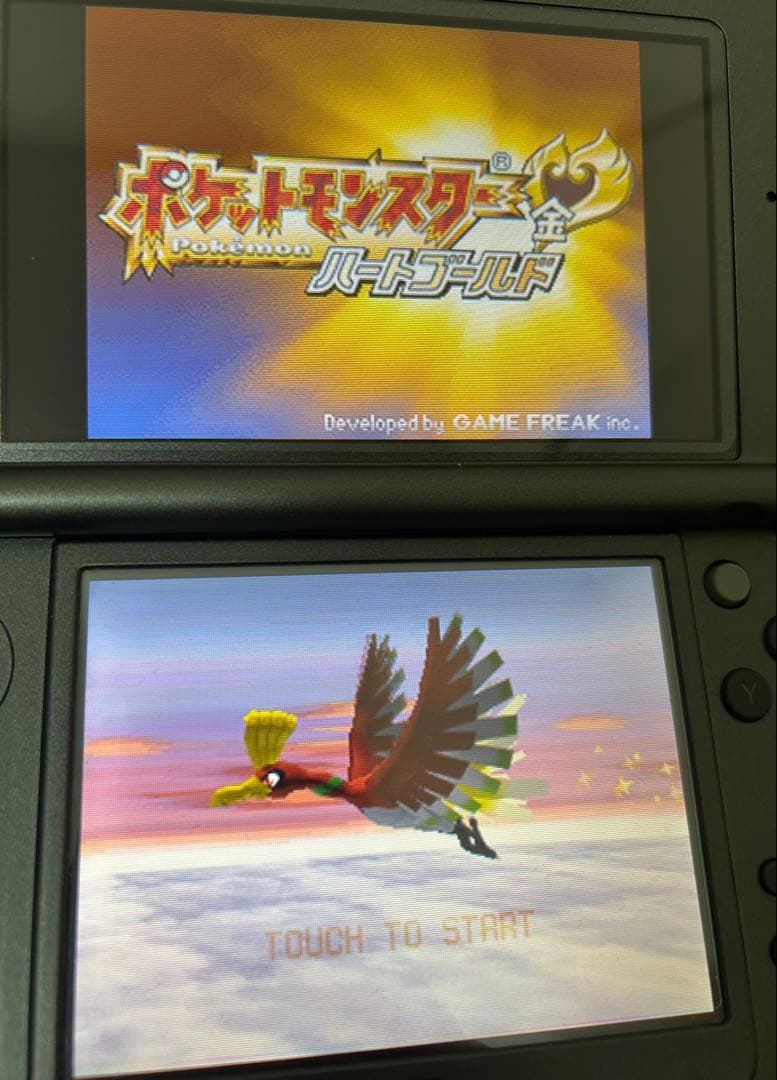 ポケットモンスター ハートゴールド・ソウルシルバー 2本セット 動作