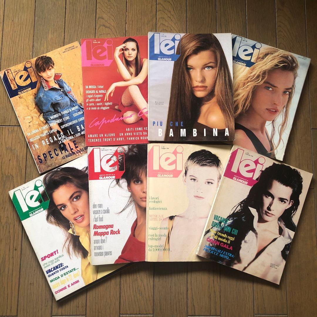 Lei イタリア・ファッション誌　1980年代 8冊 Lei イタリア・ファッション誌 80年代8冊 - メルカリ