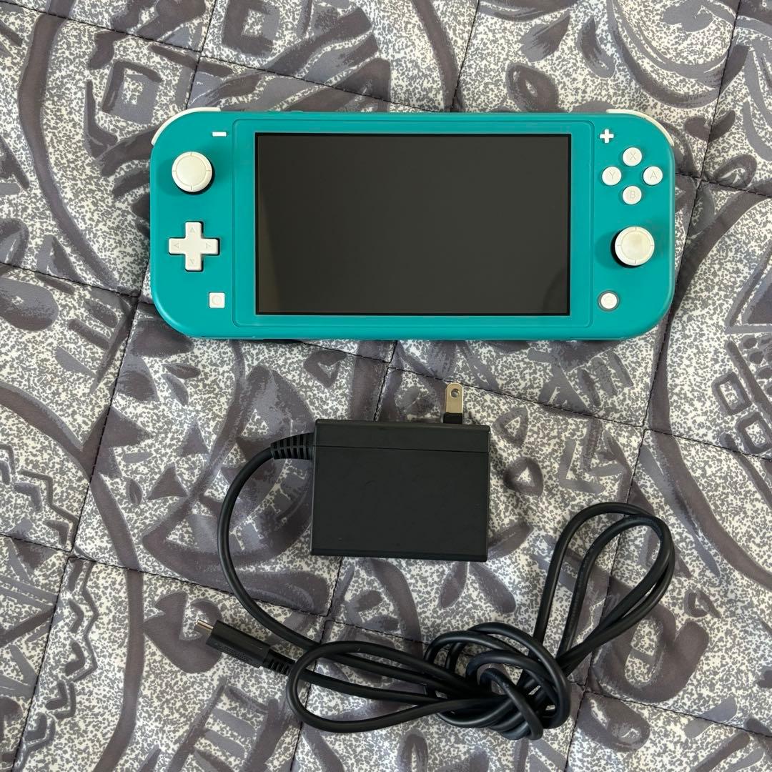 Nintendo Switch Lite ターコイズ本体 充電器付き 動作確認済 Nintendo Switch Lite ターコイズ 本体 充電器付き 箱付き