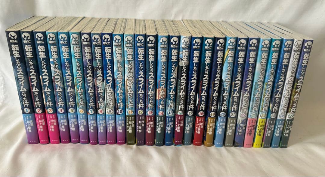 転生したらスライムだった件　漫画まとめ売り　1巻〜27巻 転生したらスライムだった件27巻セット - メルカリ