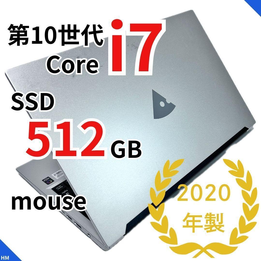 Core i7 × SSD512GB】mouse｜テンキー｜2020年製 - メルカリ