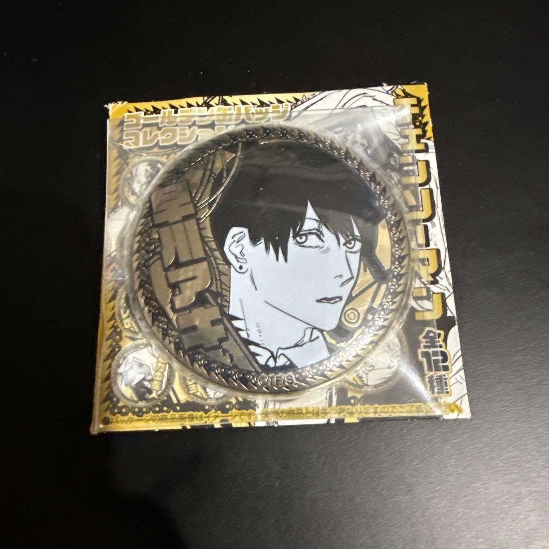 チェンソーマン ゴールデン缶バッジ 早川アキ - メルカリ