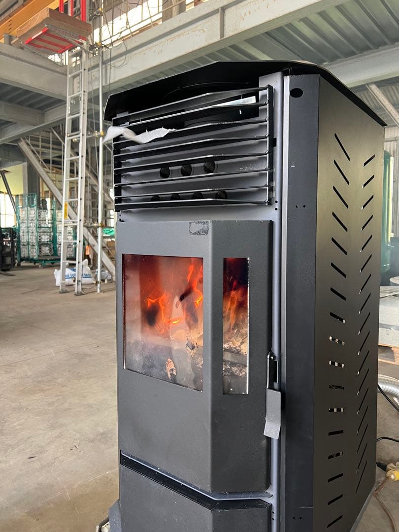 薪ストーブ ガラス窓付きで 自动温度制御の通販｜si360.com.pa