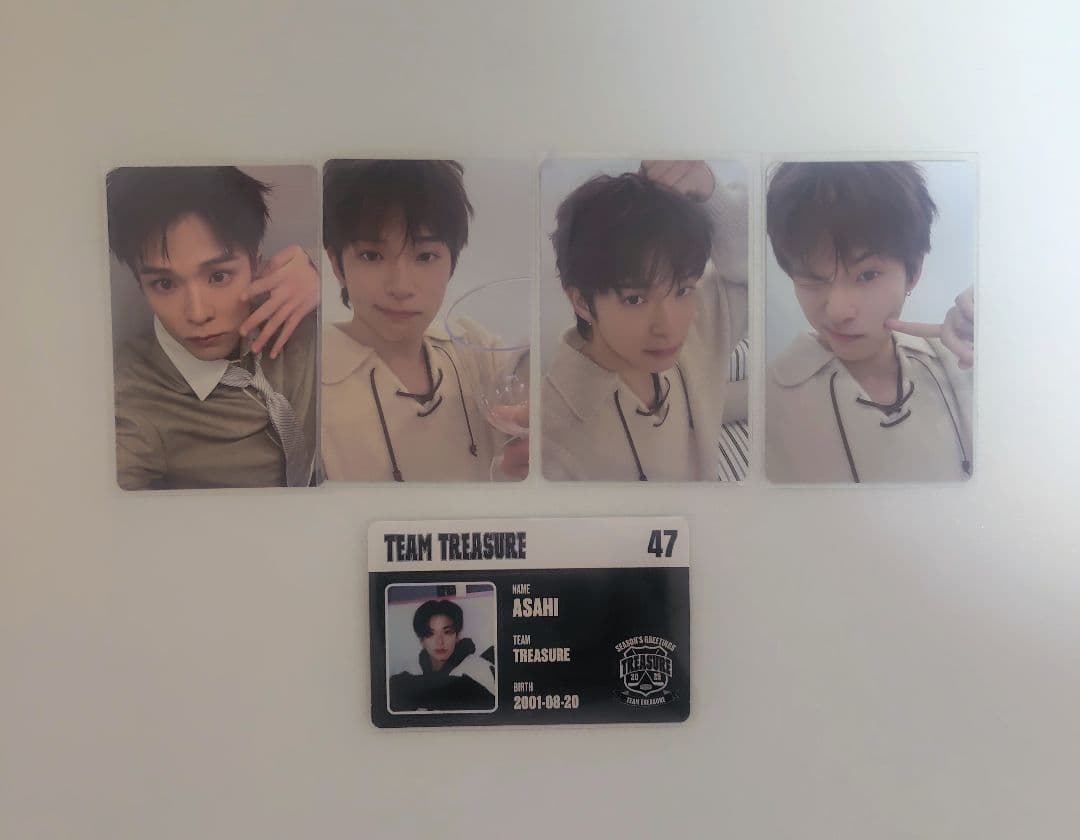 treasure アサヒ トレカ - メルカリ