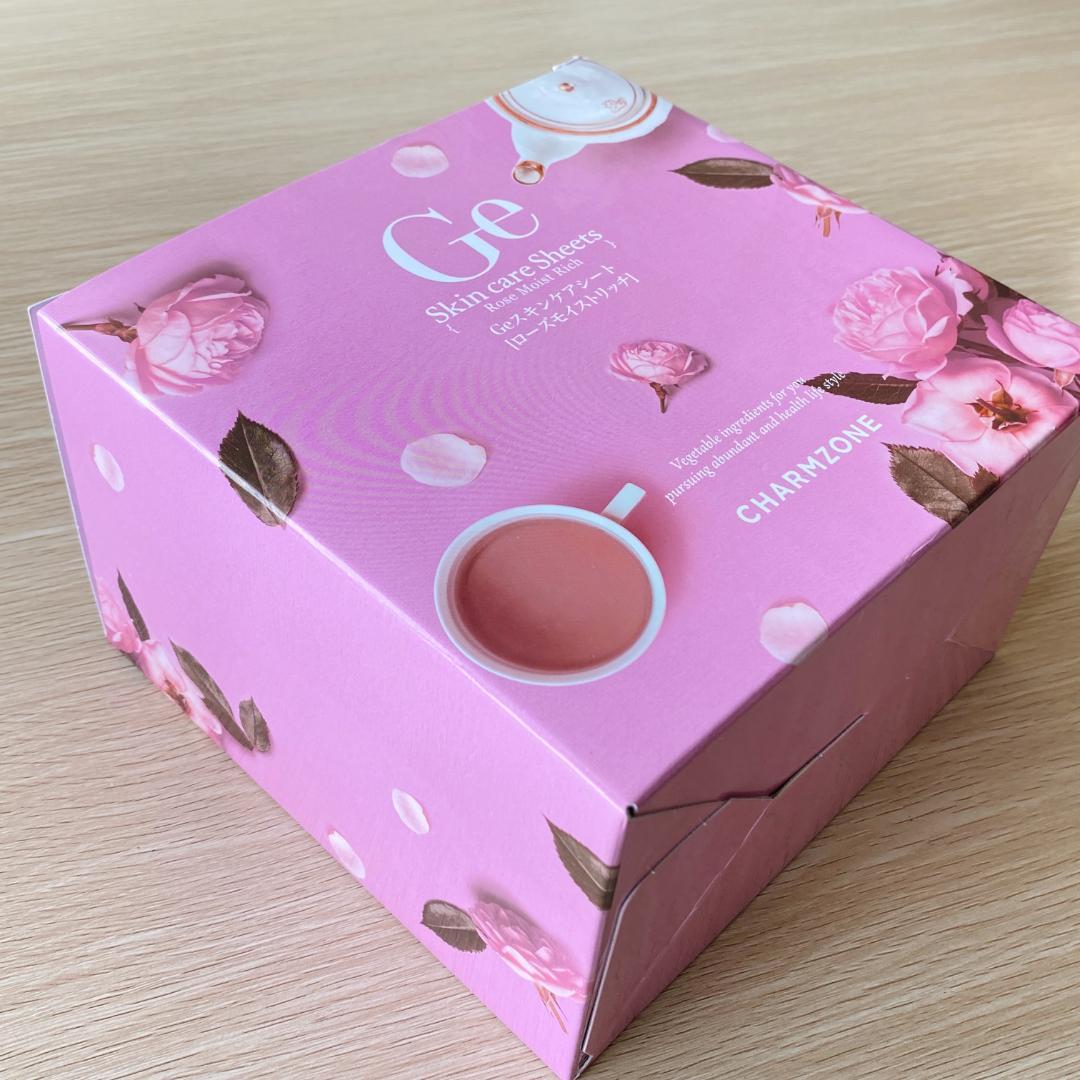 チャームゾーン Ge スキンケアシート 160枚セット ローズモイスト