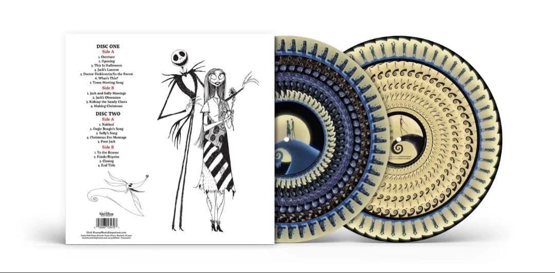 ナイトメアビフォアクリスマス アナログLPゾートロープ仕様2枚組