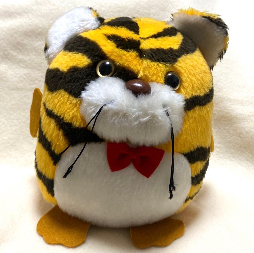 昭和レトロ ヴィンテージ 虎 ぬいぐるみ レトロポップ 置物 - メルカリ