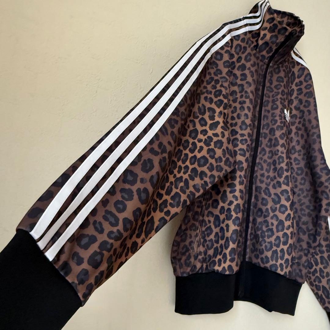 ✨タグ✨アディダス ABC-MART限定 レオパード 豹柄 トラックジャケット