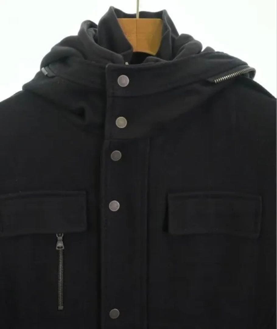 ニールバレット ウールZIP ミリタリー モッズコート リチウムオム