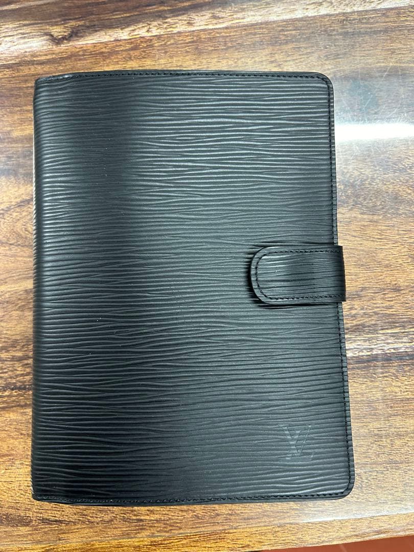 Louis Vuitton エピレザー ブラック システム手帳 - メルカリ