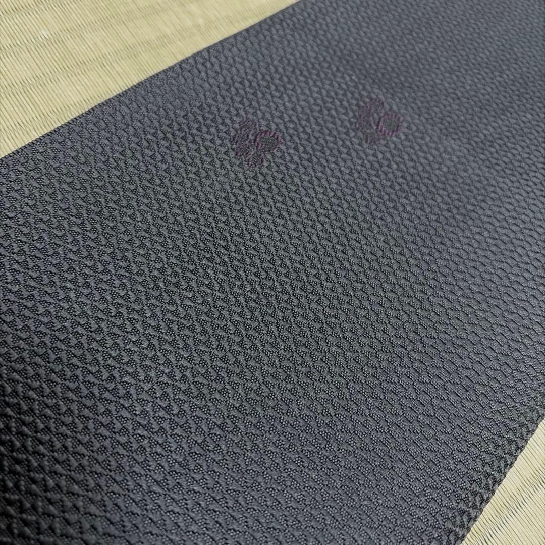正絹　博多織　名古屋帯《ねこ》