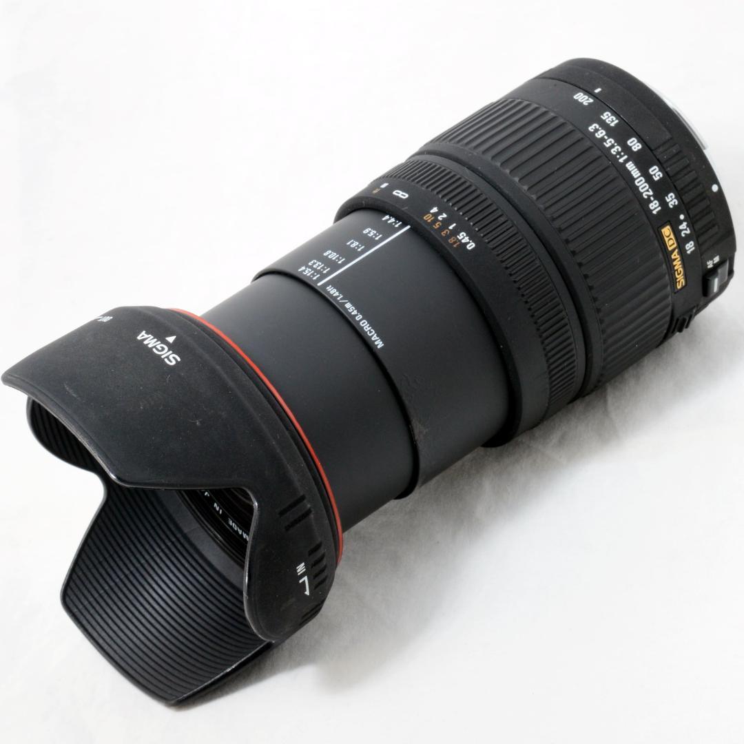 ⭐️良品⭐️SIGMA 18-200mm F3.5-6.3 DC キヤノン用