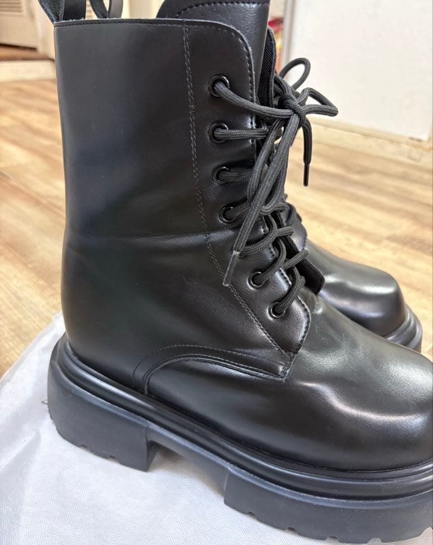 タオバオ HSK 厚底ブーツ 16.5cm