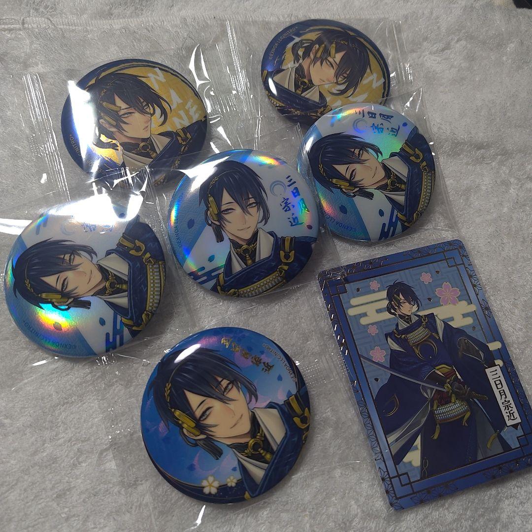 刀剣乱舞 とうらぶ 中国限定グッズ 星河動漫 三日月宗近 戦闘 通常 缶