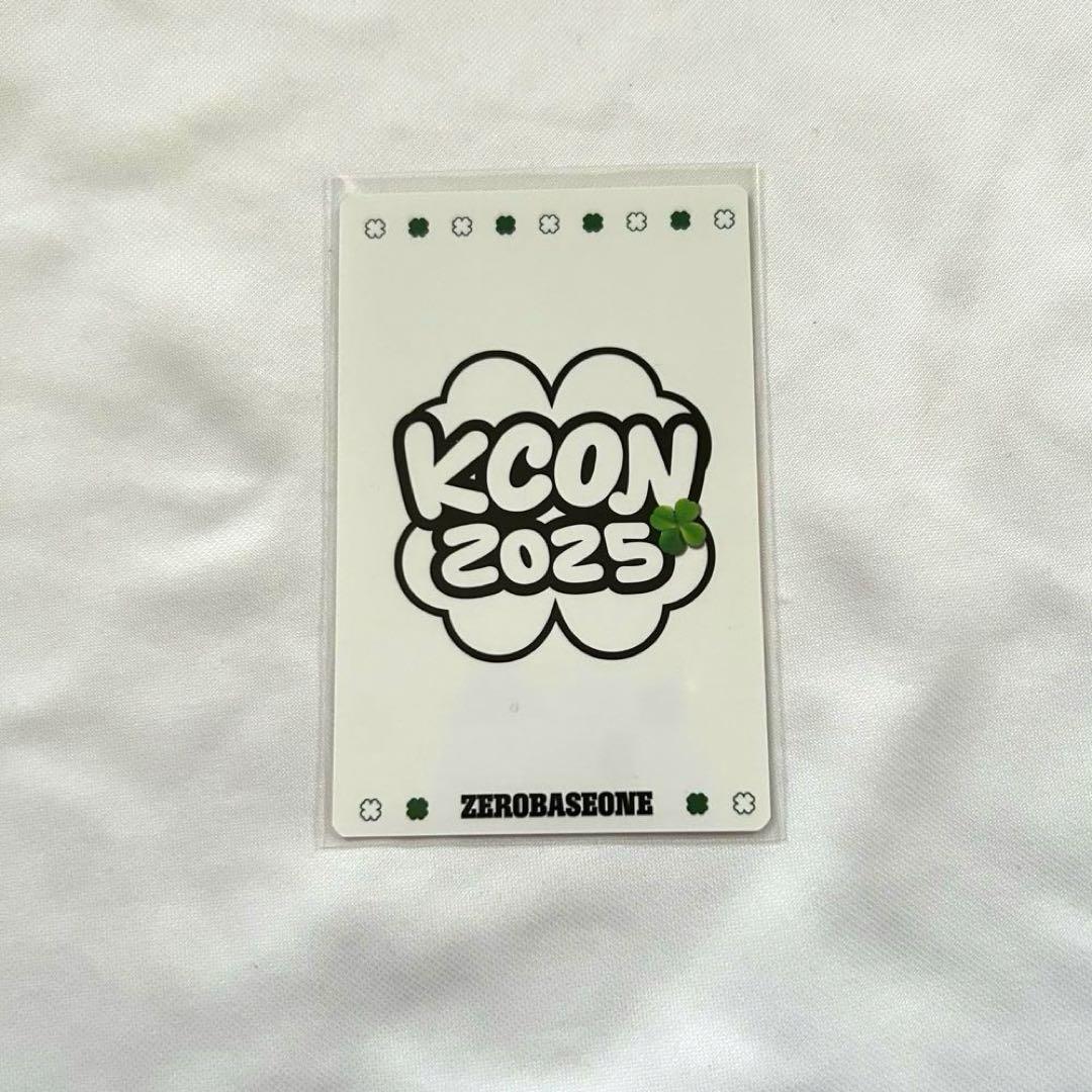 zb1 zerobaseone ジャンハオ トレカ KCON2025 - メルカリ