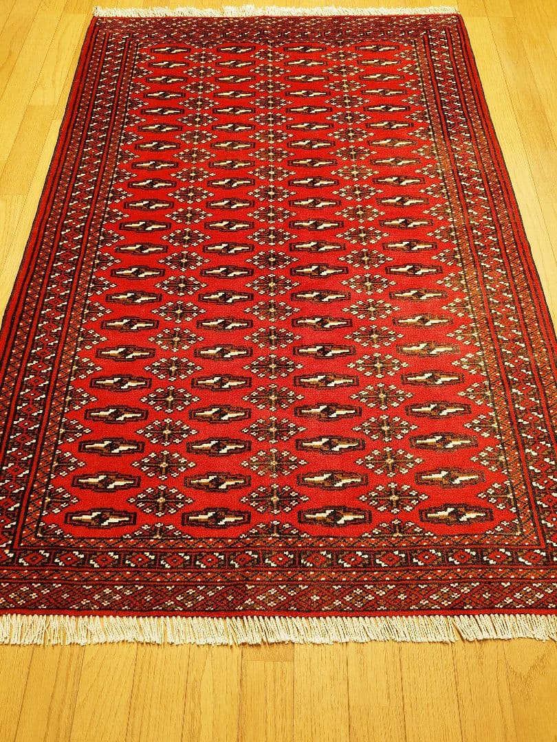 【ピジョンさま専用】ペルシャ絨毯　トルクメン　トライバルラグ　イラン手織り(9) ペルシャ絨毯なら｜魔法のじゅうたん仙台｜通販・メンテナンスは全国対応
