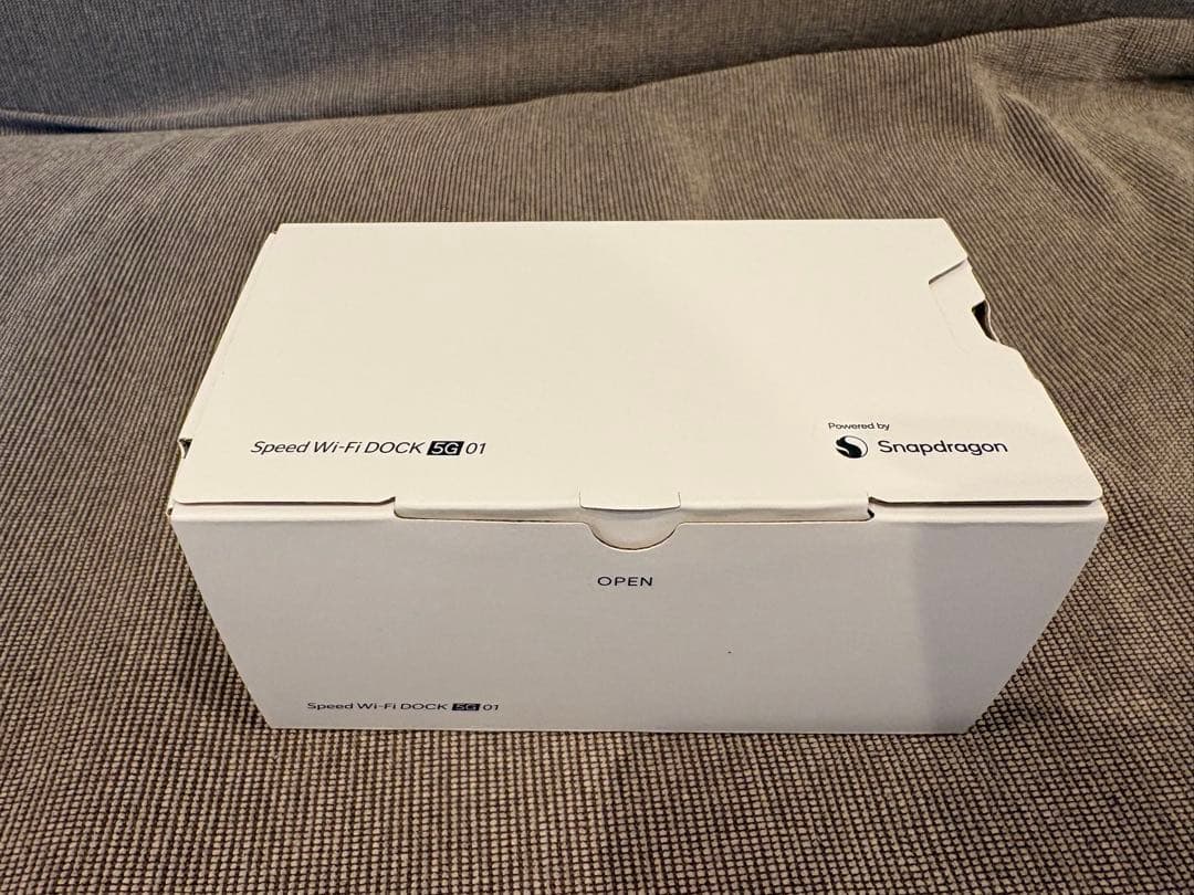 新品・未使用】Speed Wi-Fi DOCK 5G 01 - メルカリ