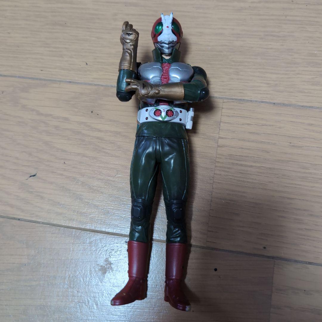 仮面ライダーTHE NEXT 1号、2号、V3 ソフビ魂限定3体セット ジャンク