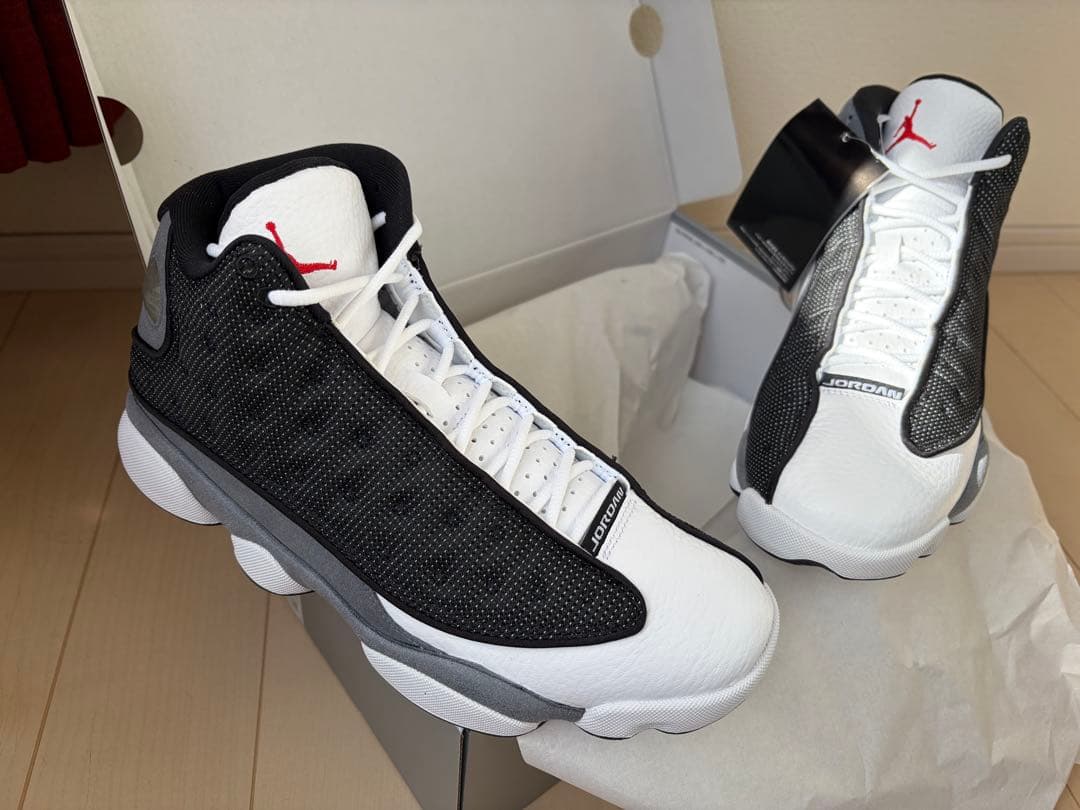 エアジョーダン13 ホワイト/ブラック/グレー Nike Air Jordan 13 Retro “Black Flint”が国内4月22日に発売予定