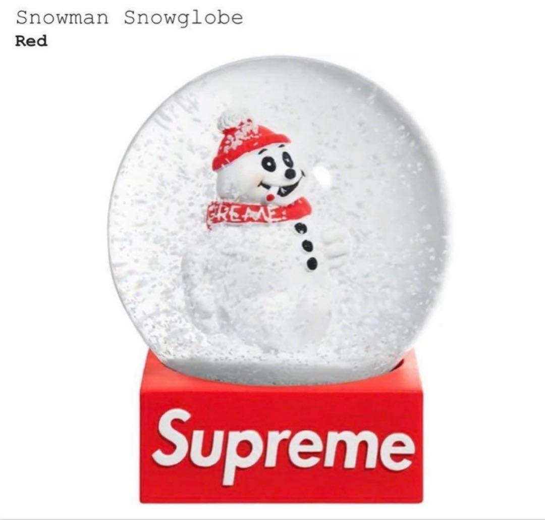 Supreme man globe スノーマンスノードーム Supreme - Snowman Snowglobe - UG.SHAFT