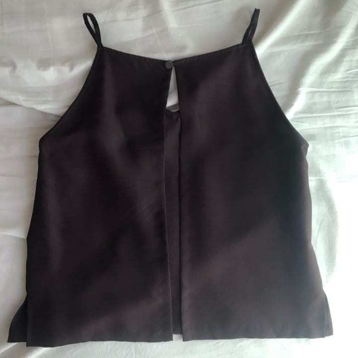 新品タグ付き unused 今期 シルク キャミソール レディース