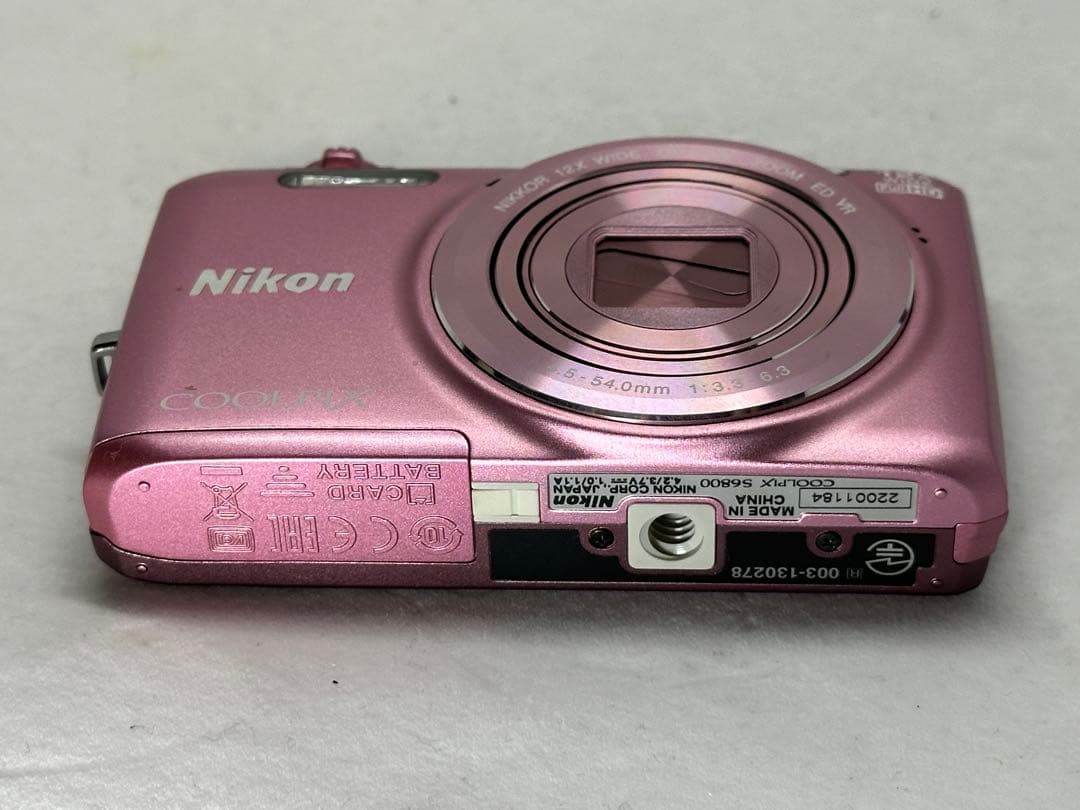 美品 Nikon クールピクス COOLPIX S6800 ピンク - メルカリ